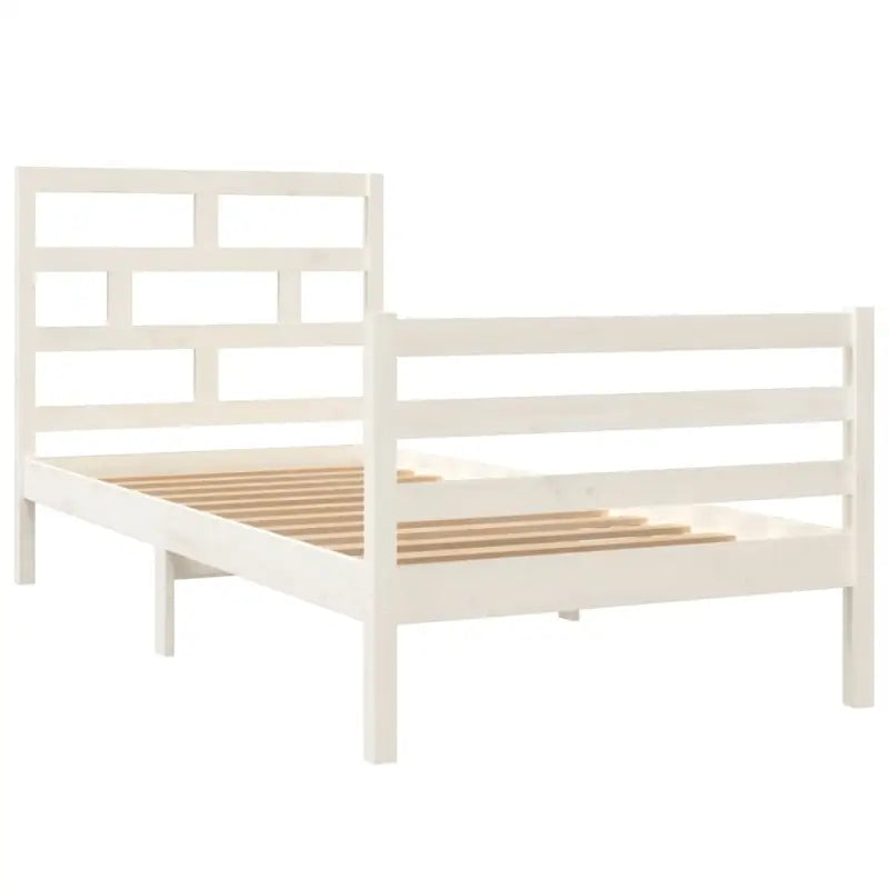 Modern houten bedframe van massief grenenhout met levering bevat - Bedden & bedframes