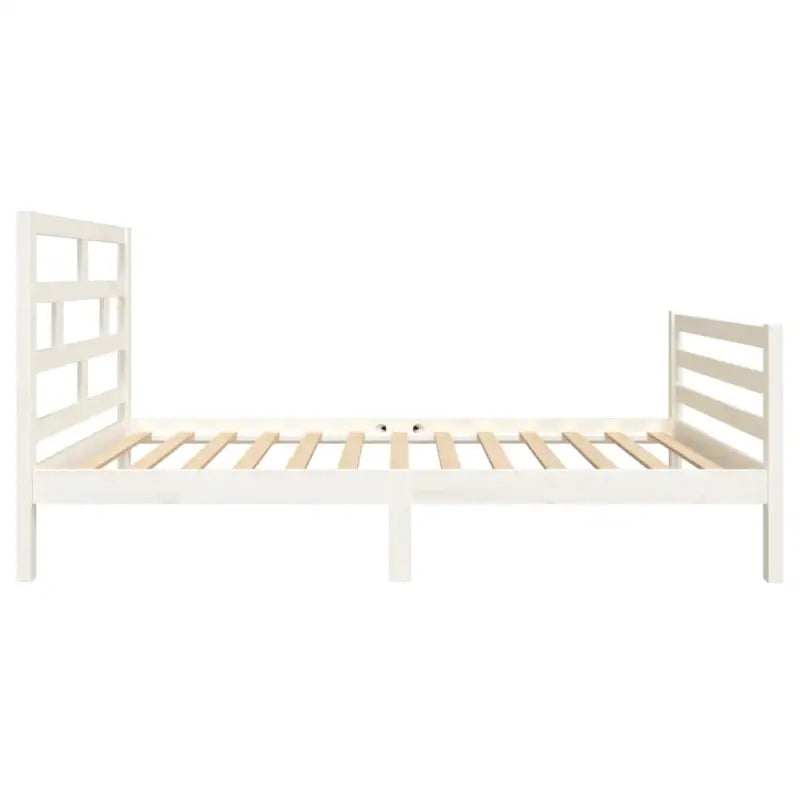 Modern houten bedframe van massief grenenhout met levering bevat - Bedden & bedframes