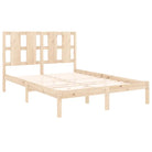 Modern houten bedframe van massief grenenhout met levering bevat - Bedden & bedframes