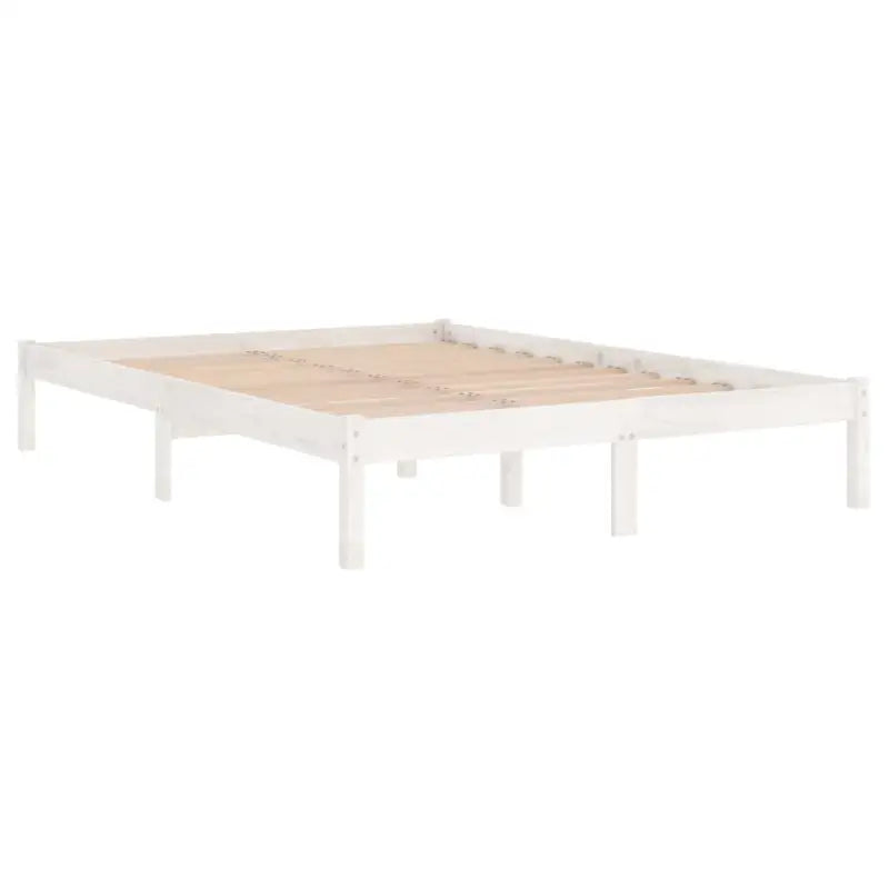 Modern houten bedframe van massief grenenhout voor je slaapkamer - Bedden & bedframes