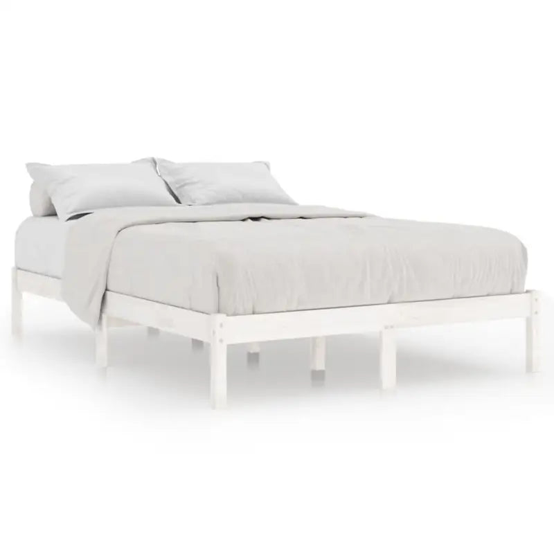 Modern houten bedframe van massief grenenhout voor je slaapkamer - Bedden & bedframes