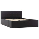 Modern hydraulisch bedframe met multiplex lattenbodem en kunstleren finish - Bedden & bedframes