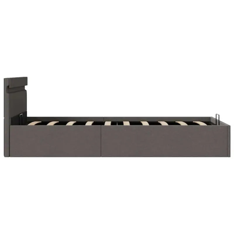 Modern hydraulisch bedframe met multiplex lattenbodem en robuuste bouw - Bedden & bedframes