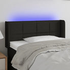 Modern LED Hoofdbord voor een stijlvol slaapkamerinterieur - Zwart / 83 x 16 x 78/88 cm / 1 - Hoofdborden en voetborden
