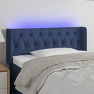 Modern LED hoofdbord voor een stijlvolle slaapkamer uitstraling - Blauw / 103 x 16 x 78/88 cm / 1 - Hoofdborden