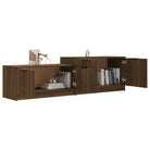 Modern tv-meubel met stevig blad van bewerkt hout - Tv-meubels