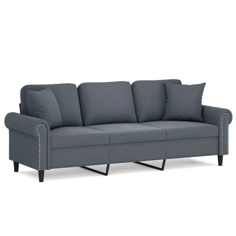 Moderne 3-zitsbank met comfortabel materiaal vulling en stijlvol design - Banken
