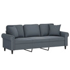 Moderne 3-zitsbank met comfortabel materiaal vulling en stijlvol design - Banken