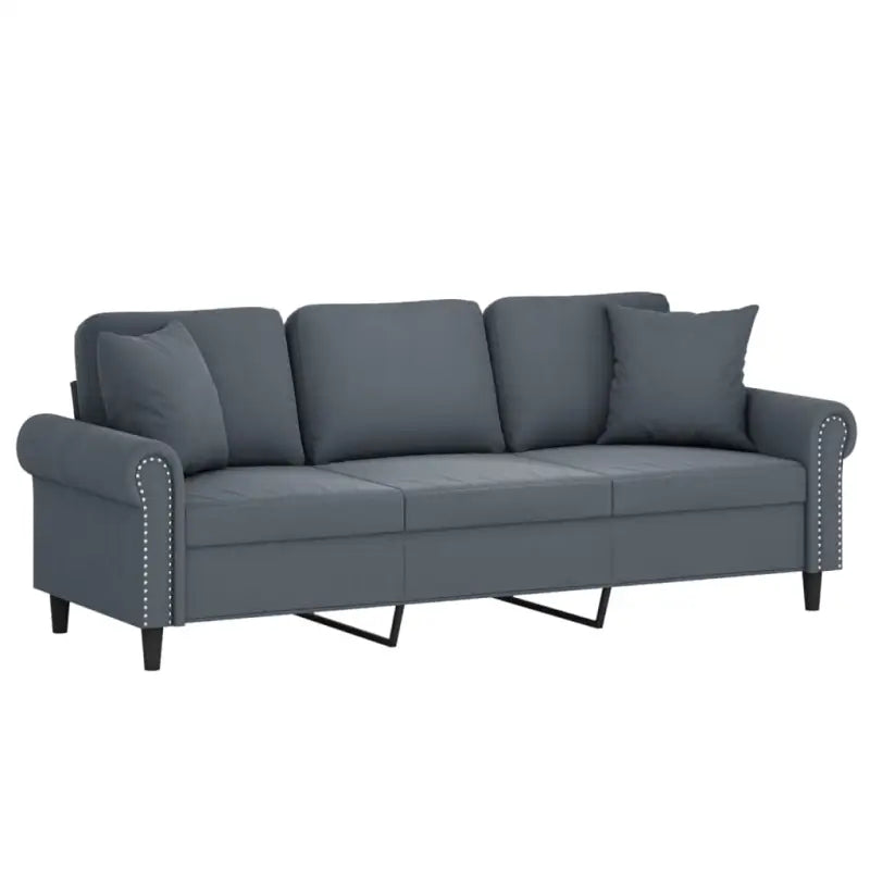 Moderne 3-zitsbank met comfortabel materiaal vulling en stijlvol design - Banken