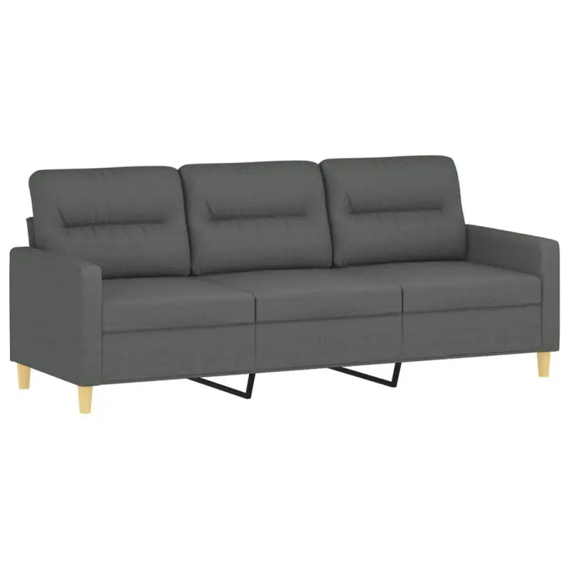 Moderne 3-zitsbank met comfortabele materiaal vulling en design - Banken