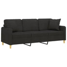 Moderne 3-zitsbank met comfortabele materiaal vulling en design - Banken
