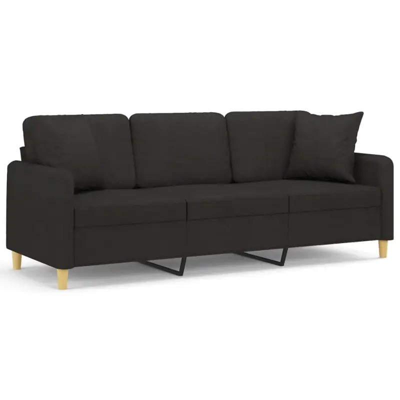 Moderne 3-zitsbank met comfortabele materiaal vulling en design - Banken