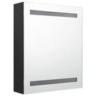 Moderne badkamerkaptafel met spiegel en LED verlichting - Badkamerkaptafels