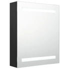 Moderne badkamerkaptafel met spiegel en LED verlichting - Badkamerkaptafels