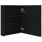 Moderne badkamerkaptafel met spiegel en LED verlichting - Badkamerkaptafels
