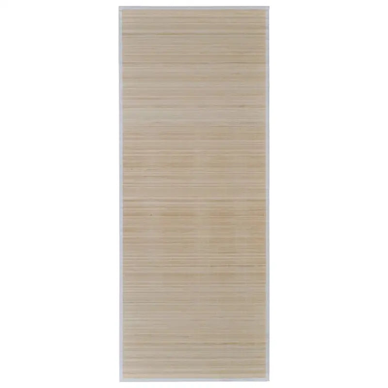 Moderne bamboe vloerkleed met anti-slip pvc-onderkant en levering bevat - Vloerkleden