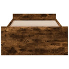 Moderne bedframe met lades van bewerkt hout voor een stijlvolle slaapkamer - Bedden & bedframes