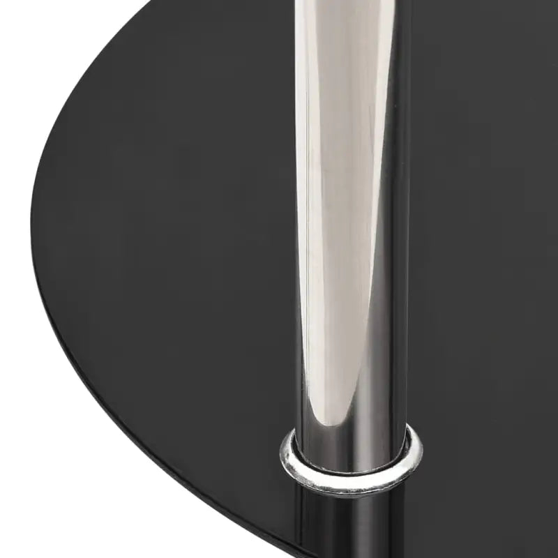 Moderne bijzettafel met gehard glas en ruwe slijpafwerking - Bijzettafels