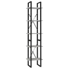 Moderne boekenkast van bewerkt hout met metalen frame inclusief levering bevat - Boekenkasten