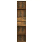 Moderne boekenkast van bewerkt hout voor een strakke inrichting - Boekenkasten