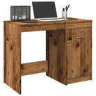 Moderne bureau van bewerkt hout voor een strakke studie- of werkplek - Oud hout - Bureaus