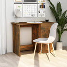 Moderne bureau van bewerkt hout voor studeer- en werkruimtes - Gerookt eiken - Bureaus