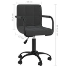 Moderne bureaustoel met zacht fluweel en draaitafel - Bureaustoelen