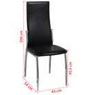 Moderne comfortabele eetkamerstoelen met hoogwaardige constructie - Eetkamerstoelen