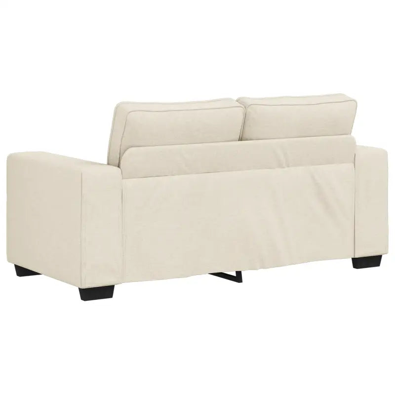 Moderne Crèmekleurige Multi-Zitbank Set met Zwart Frame - Banken