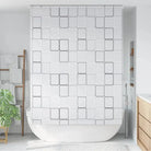 Moderne douchegordijn voor jonge kinderen en een strakke badkamerstijl - 140 x 240 cm / Vierkant - Douchegordijnen