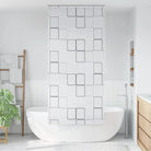 Moderne douchegordijn voor jonge kinderen en een strakke badkamerstijl - 100 x 240 cm / Vierkant - Douchegordijnen