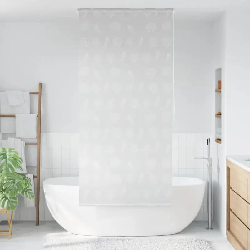 Moderne douchegordijn voor jonge kinderen en een strakke badkamerstijl - 100 x 240 cm / Zeester - Douchegordijnen
