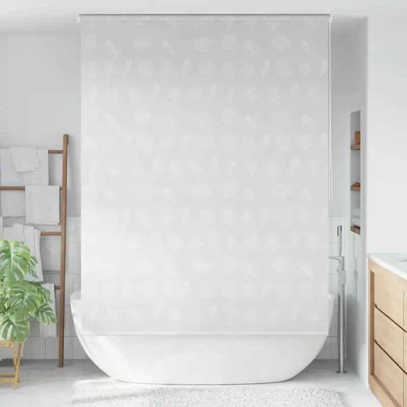 Moderne douchegordijn voor jonge kinderen en een strakke badkamerstijl - 160 x 240 cm / Zeester - Douchegordijnen