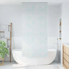 Moderne douchegordijn voor jonge kinderen en een strakke badkamerstijl - 80 x 240 cm / bubbel - Douchegordijnen