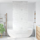 Moderne douchegordijn voor jonge kinderen en een strakke badkamerstijl - 100 x 240 cm / Splash - Douchegordijnen