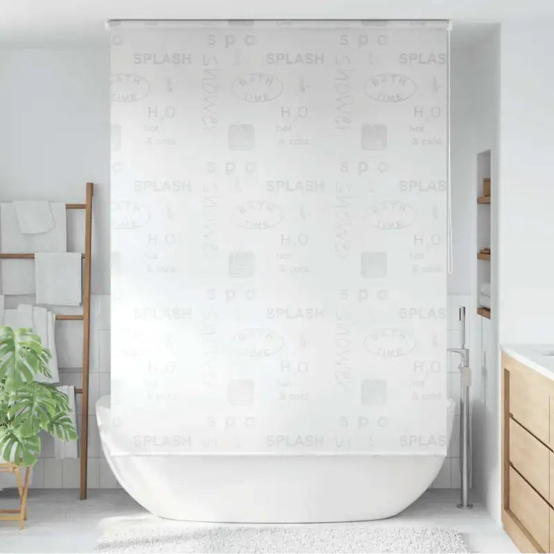 Moderne douchegordijn voor jonge kinderen en een strakke badkamerstijl - 160 x 240 cm / Splash - Douchegordijnen