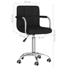 Moderne draaibare kantoorstoel met zacht stof en comfort - Bureaustoelen