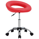 Moderne draaistoel met rugondersteuning voorcomfortabel werken - Rood / 1 - Bureaustoelen