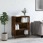 Moderne dressoir in grijs sonoma eiken met metalen poten - Gerookt eiken / 1 - Dressoirs & buffetkasten