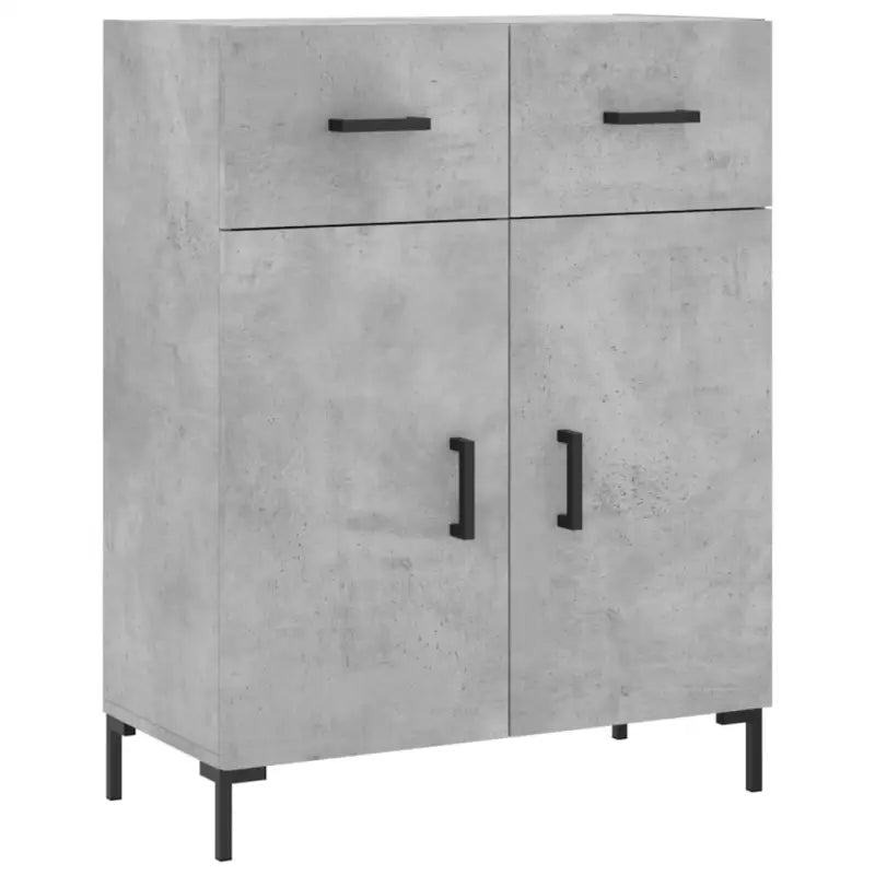 Moderne dressoir met bewerkt hout en metalen poten voor een tijdloze uitstraling - Dressoirs & buffetkasten