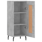 Moderne dressoir met bewerkt hout en metalen poten voor een tijdloze look - Dressoirs & buffetkasten