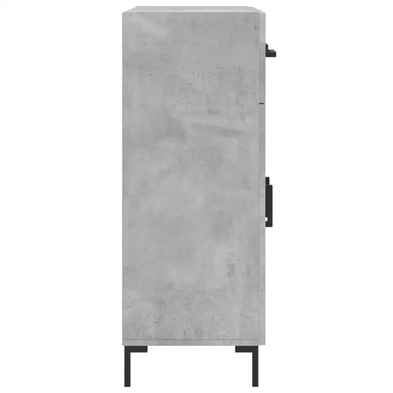 Moderne dressoir met bewerkt hout en metalen poten voor een tijdloze uitstraling - Dressoirs & buffetkasten