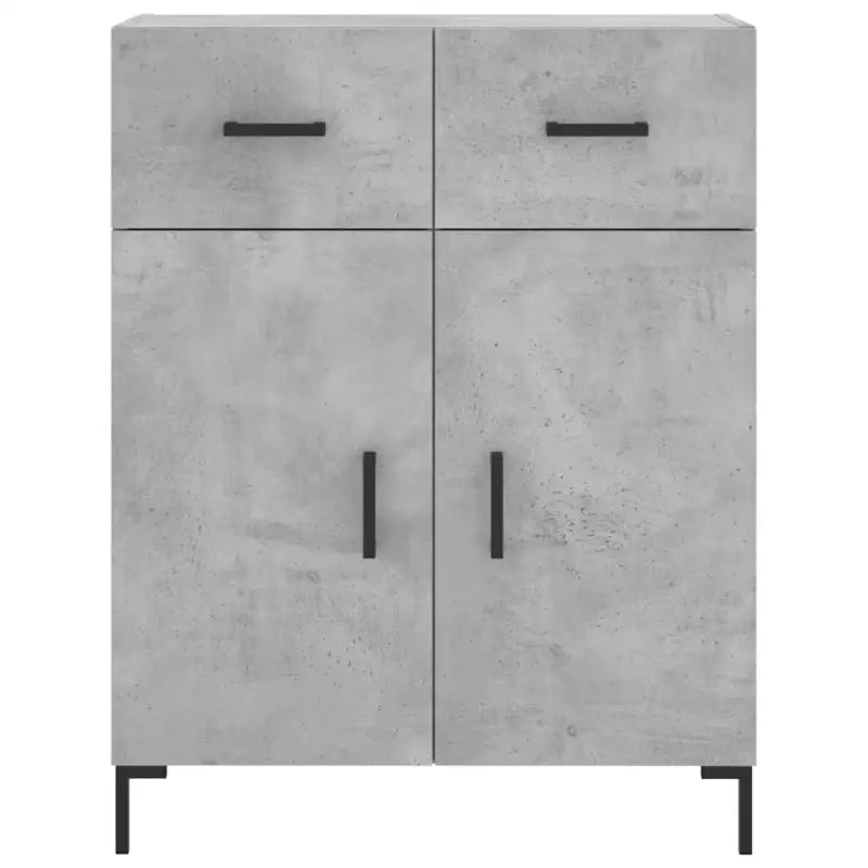 Moderne dressoir met bewerkt hout en metalen poten voor een tijdloze uitstraling - Dressoirs & buffetkasten