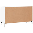 Moderne dressoir met bewerkt hout en metalen poten voor een tijdloze look - Dressoirs & buffetkasten