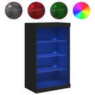 Moderne Dressoir met LED-verlichting en duurzaam bewerkt hout - Dressoirs & buffetkasten