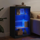 Moderne Dressoir met LED-verlichting en duurzaam bewerkt hout - Dressoirs & buffetkasten