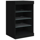 Moderne dressoir met LED-verlichting en duurzaam bewerkt hout - Dressoirs & buffetkasten