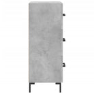Moderne Dressoir met Metalen Poten en Behandeld Hout - Dressoirs & buffetkasten