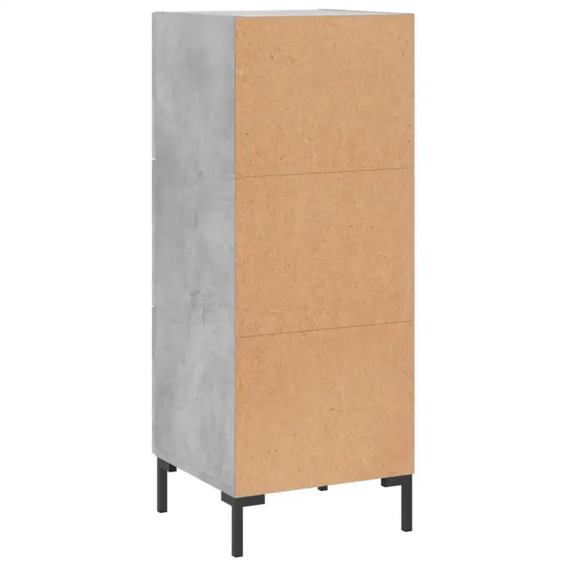 Moderne Dressoir met Metalen Poten en Behandeld Hout - Dressoirs & buffetkasten