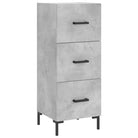 Moderne Dressoir met Metalen Poten en Behandeld Hout - Dressoirs & buffetkasten